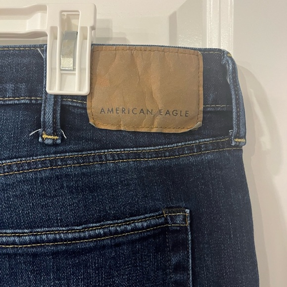 American Eagle Outfitters Blue Athletic Fit Jeans Classic Style - Picture 3 of 6